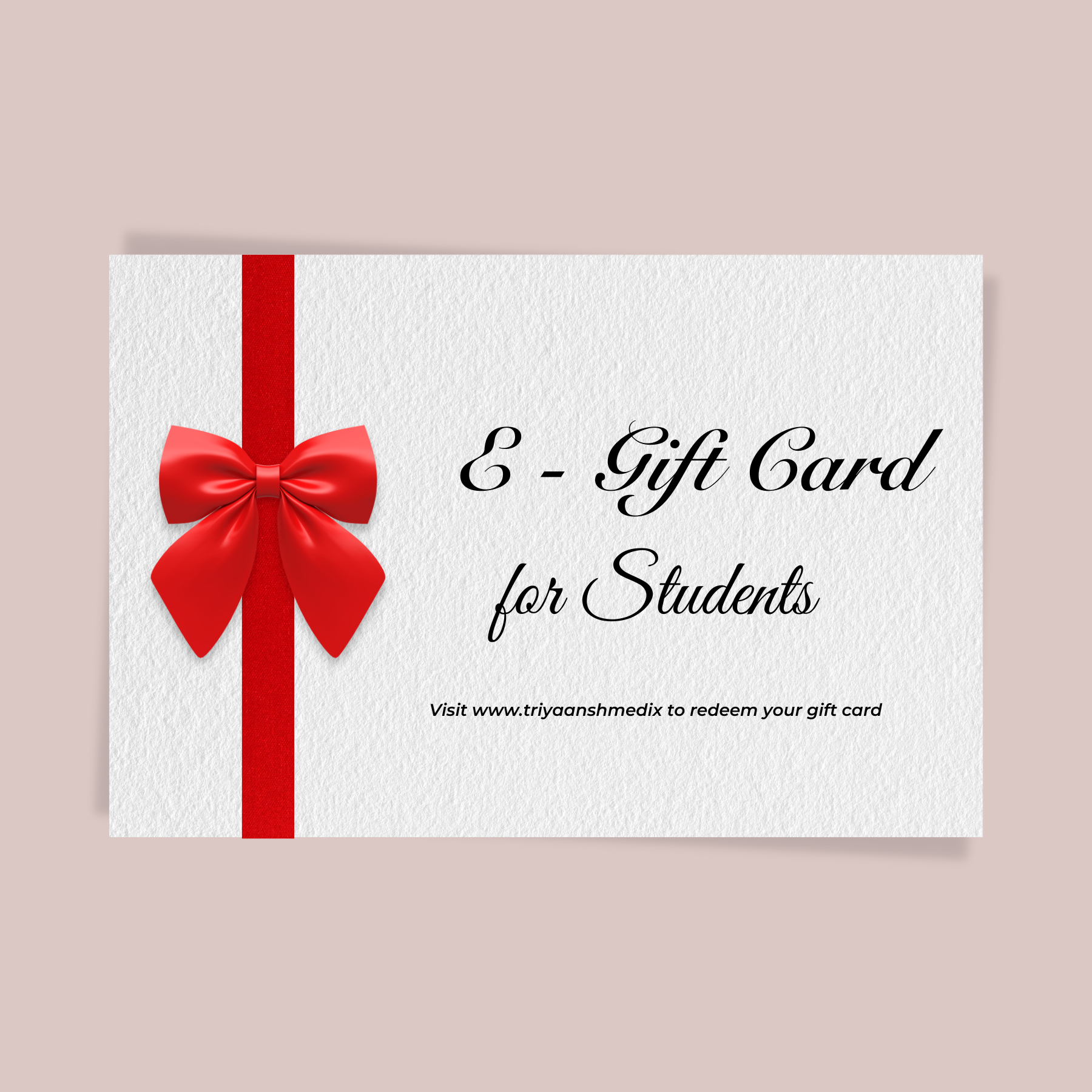 Student Gift Card