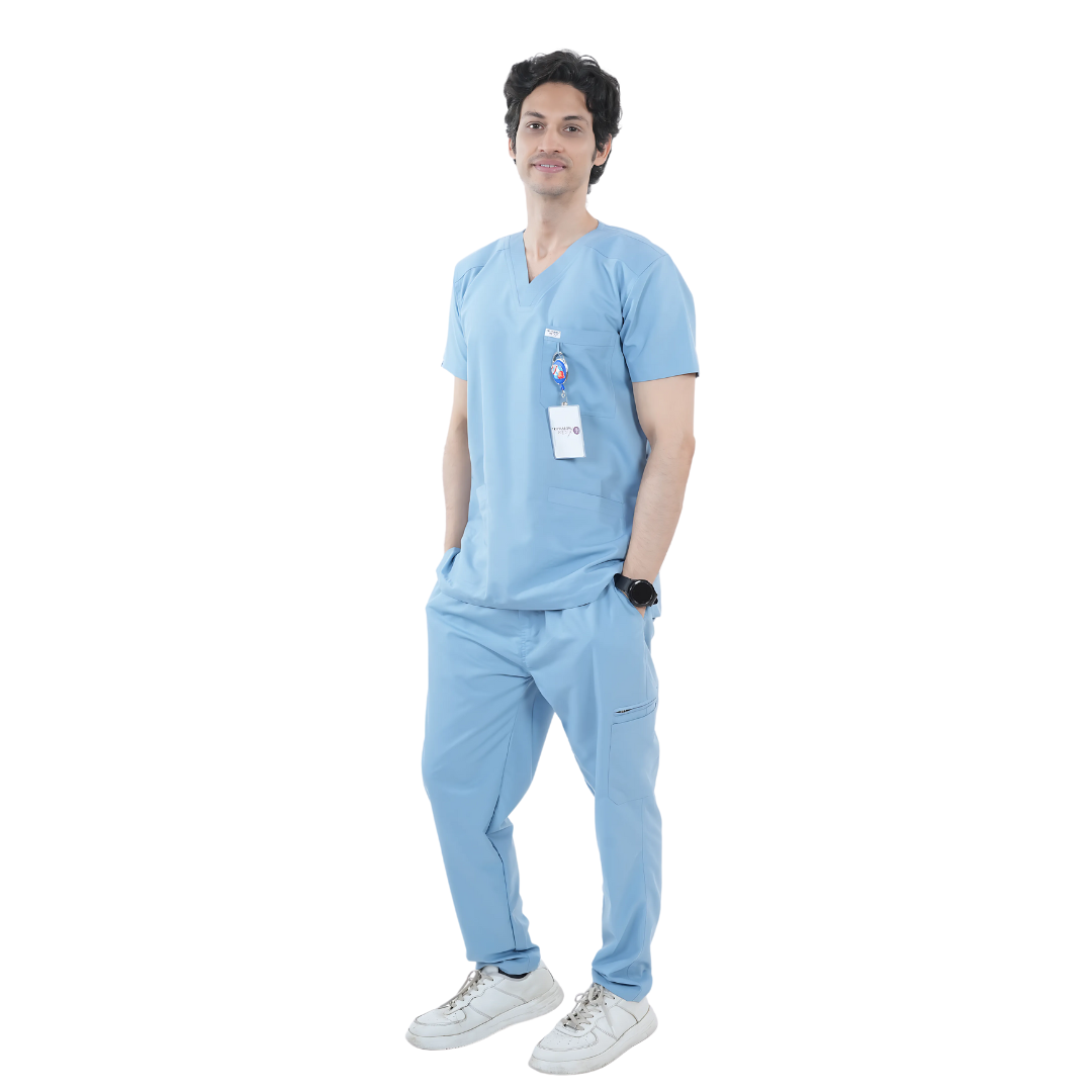 Oshira V-Neck Scrub | Men | Comfort Fit