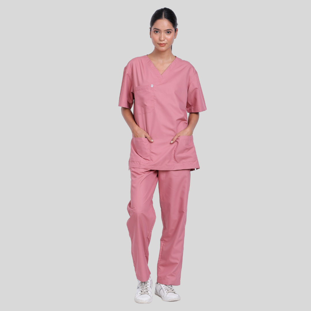 VEDA V-NECK WOMEN– ROSEATE PINK