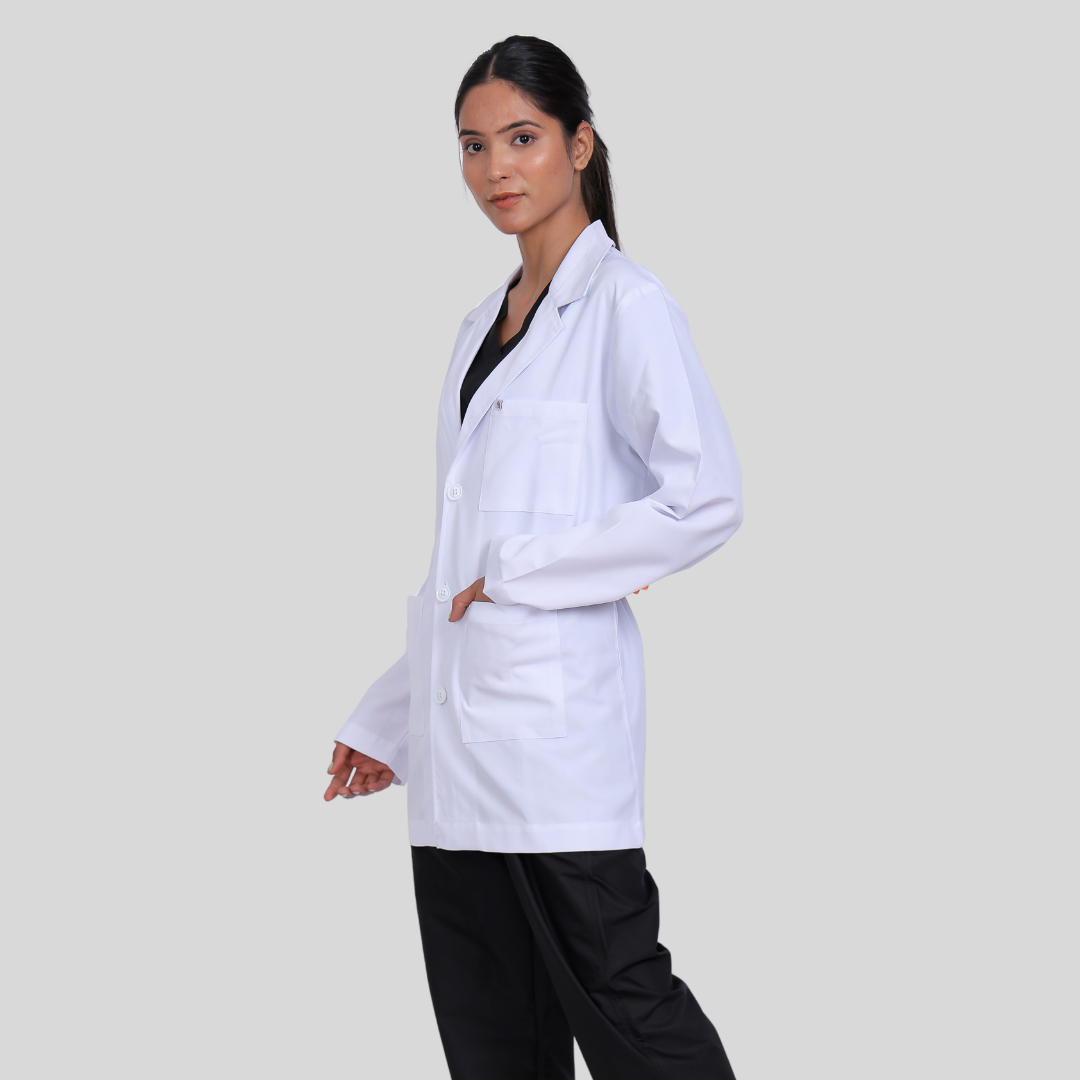 UNISEX LAB COAT WOMEN FULL SLEEVES
