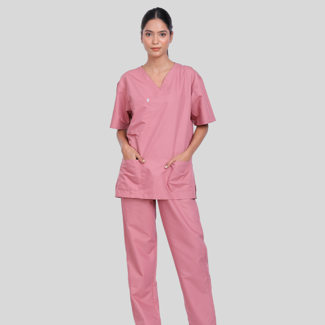 VEDA V-NECK WOMEN– ROSEATE PINK