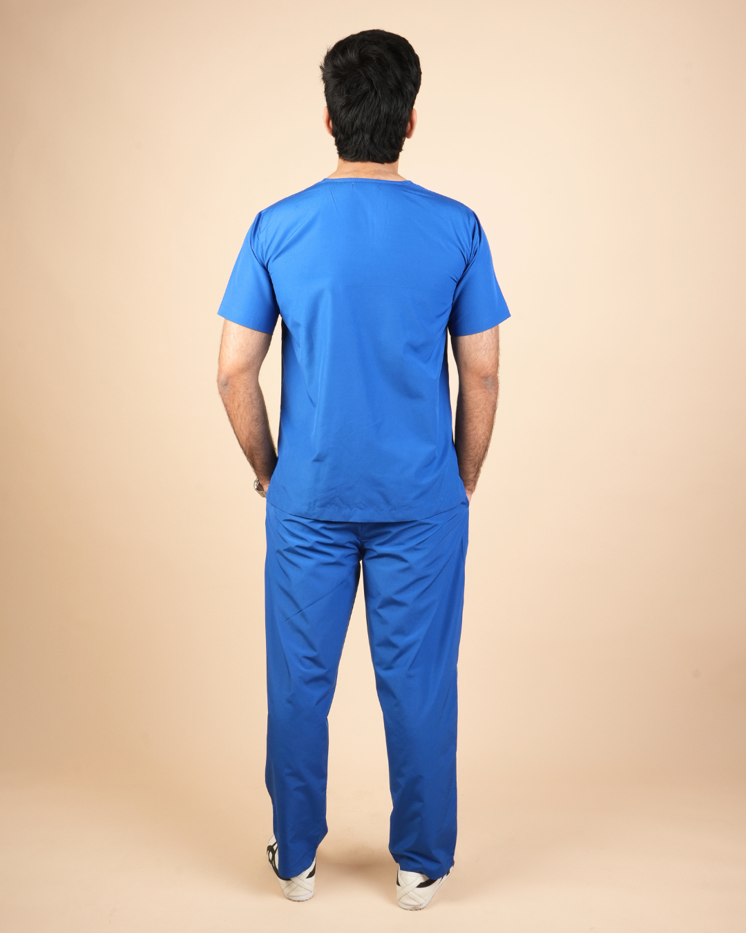 TMX EcoCure V-Neck Scrub Set — Men · Botanical Blue