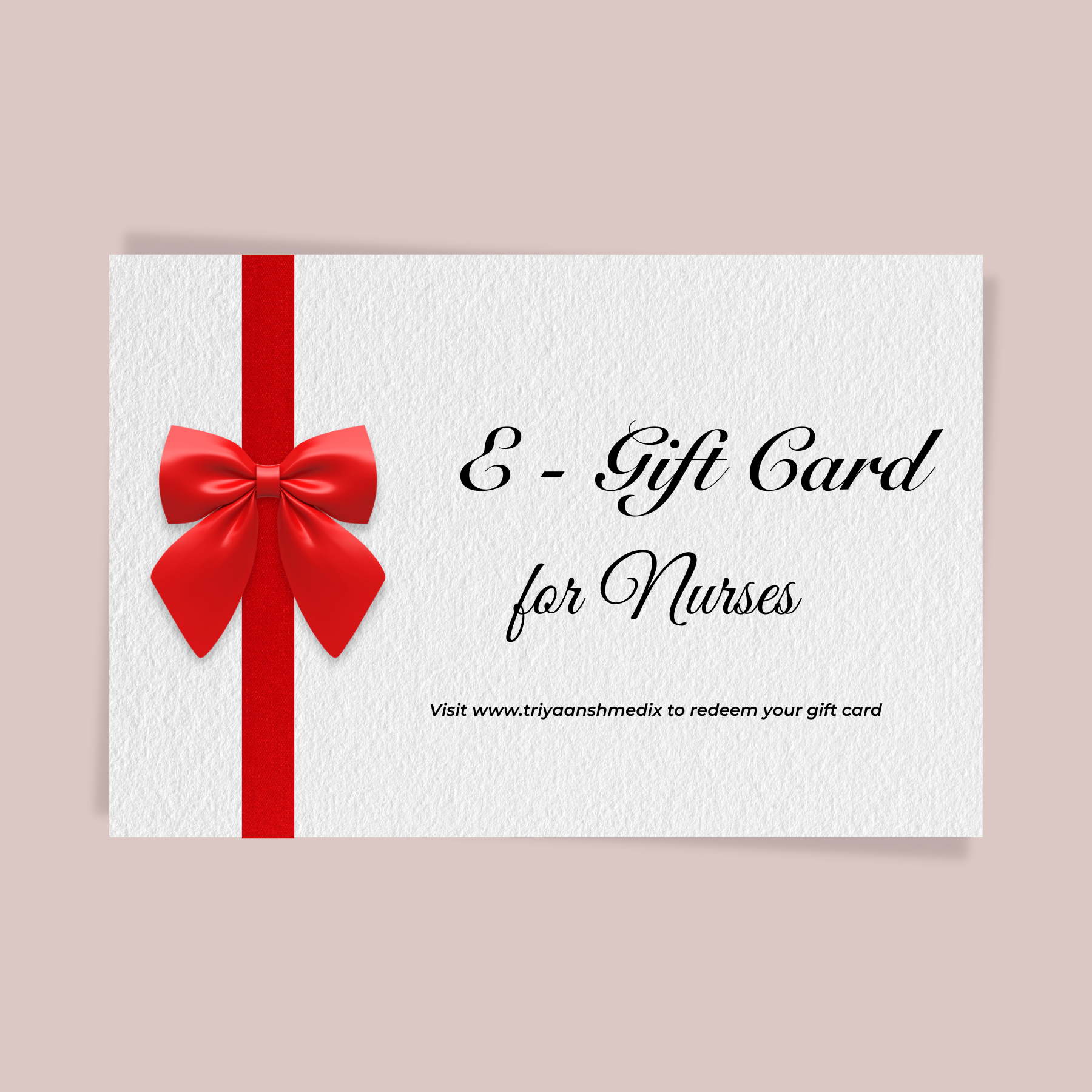 Nurses Gift Card