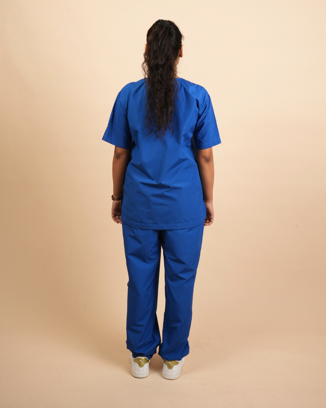 TMX EcoCure V-Neck Scrub Set — Women · Botanical Blue