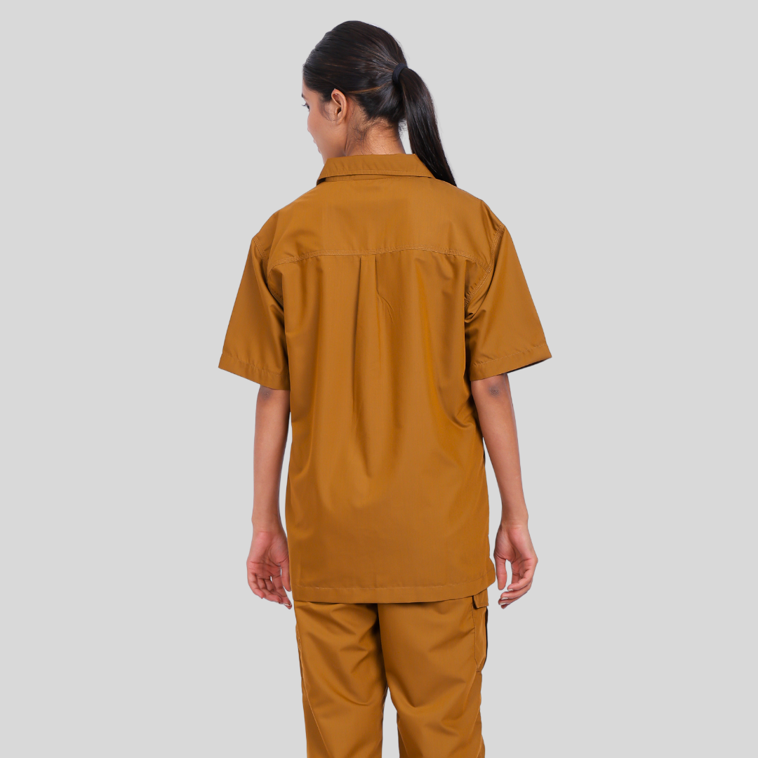 VIDHI POLO COLLAR WOMEN– DESERT CAMEL