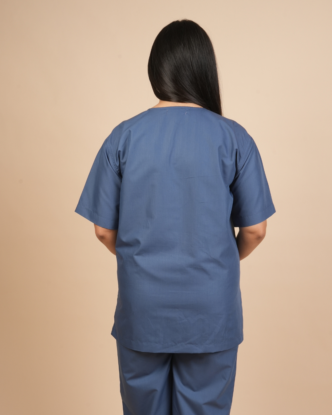 TMX Apex V-Neck Scrub Set — Women · Slate Blue