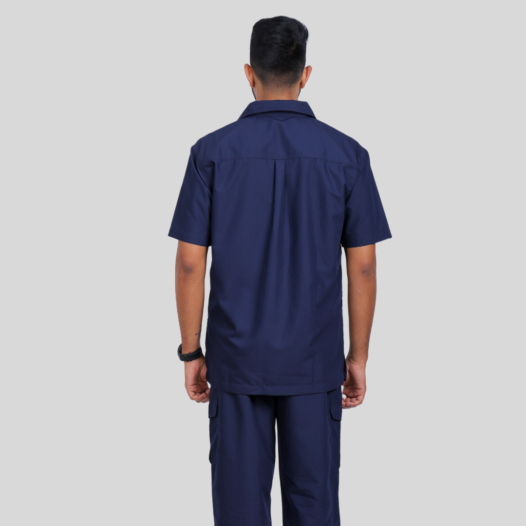 VIDHI POLO COLLAR MEN– MIDNIGHT BLUE