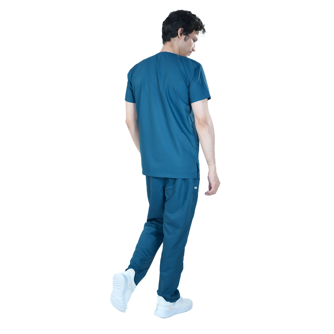 OSHIRA V NECK MEN - ARTIC SCRUB