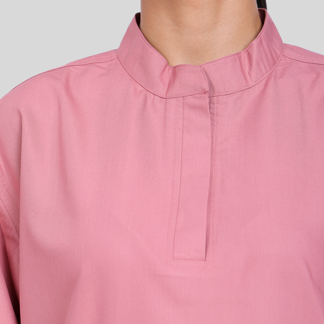 VINDA BAND COLLAR WOMEN– ROSEATE PINK