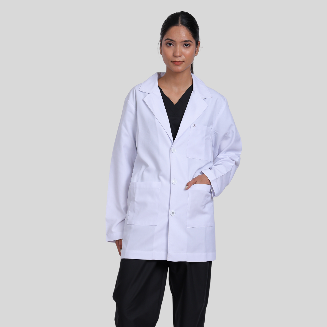 UNISEX LAB COAT WOMEN FULL SLEEVES