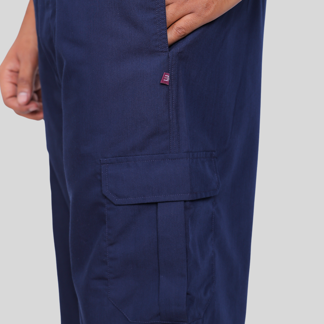 VIDHI POLO COLLAR MEN– MIDNIGHT BLUE