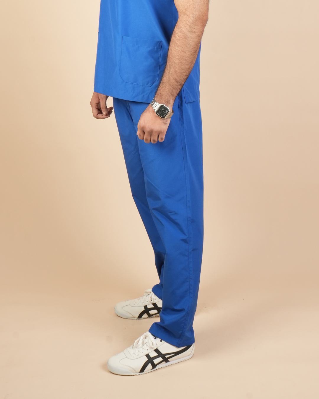 TMX EcoCure V-Neck Scrub Set — Men · Botanical Blue