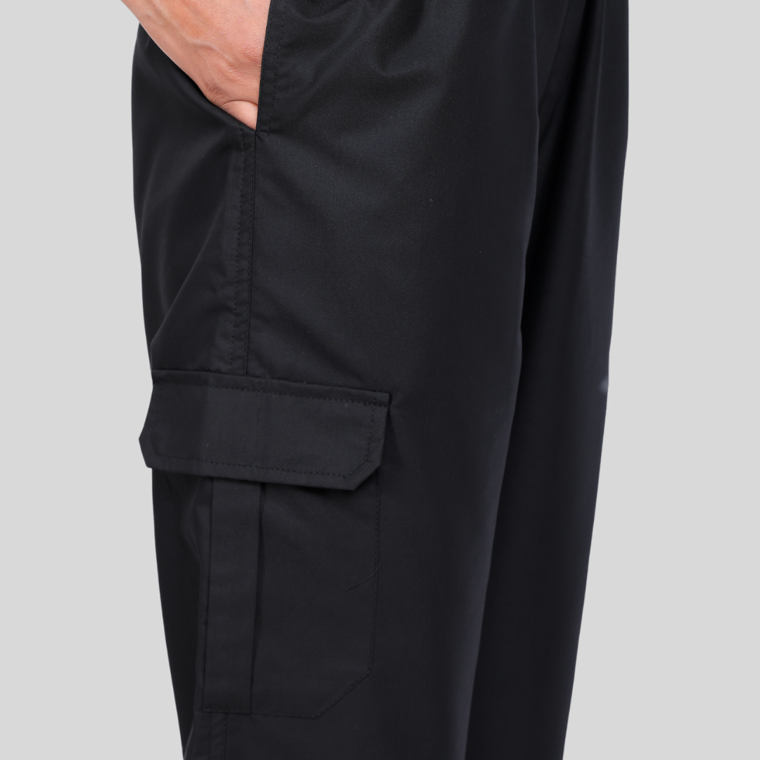 VIDHI POLO COLLAR WOMEN– CHARCOAL BLACK