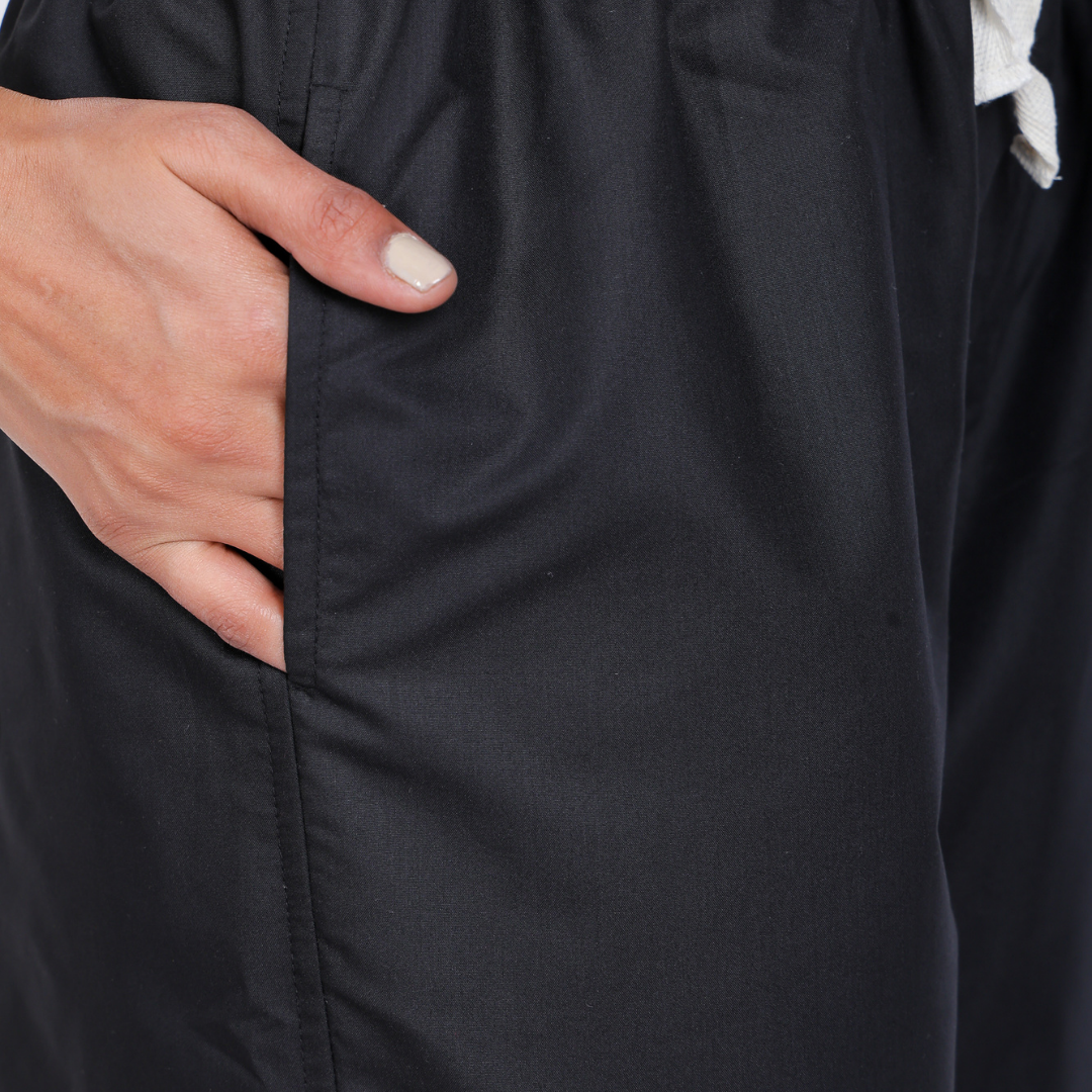 VINDA BAND COLLAR WOMEN– CHARCOAL BLACK