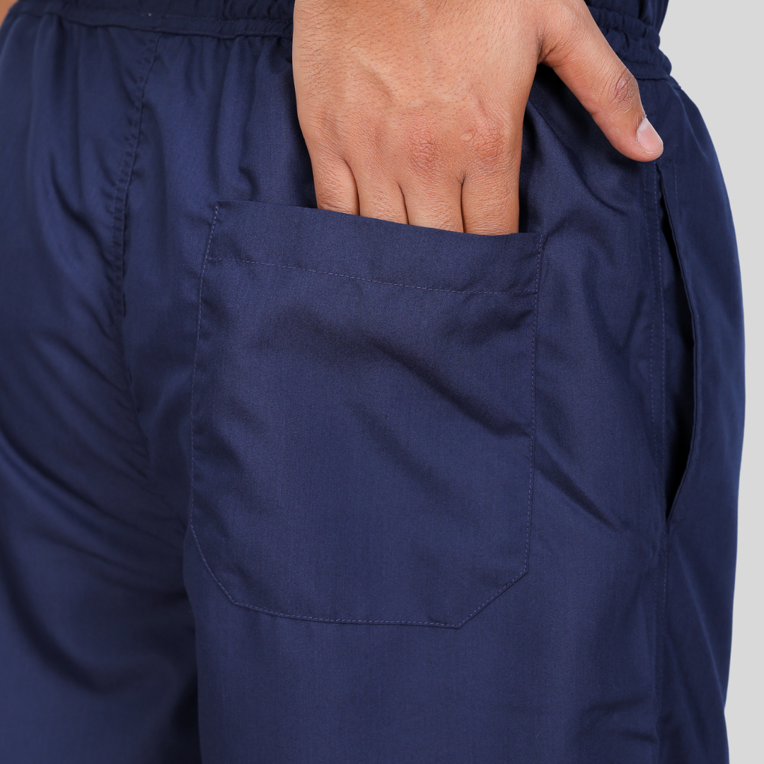 VEDA V-NECK MEN– MIDNIGHT BLUE SCRUB