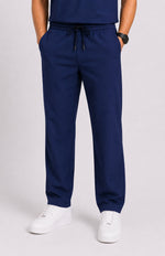 TMX Apex V-Neck Scrub Set — Men · Midnight Blue