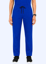 EcoCure V-Neck Scrub Set — Women · Royal Blue