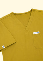 EcoCure V-Neck Scrub Set — Women · Olive Green
