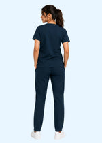 ProFlex V-Neck Scrub Set — Women · Deep Teal